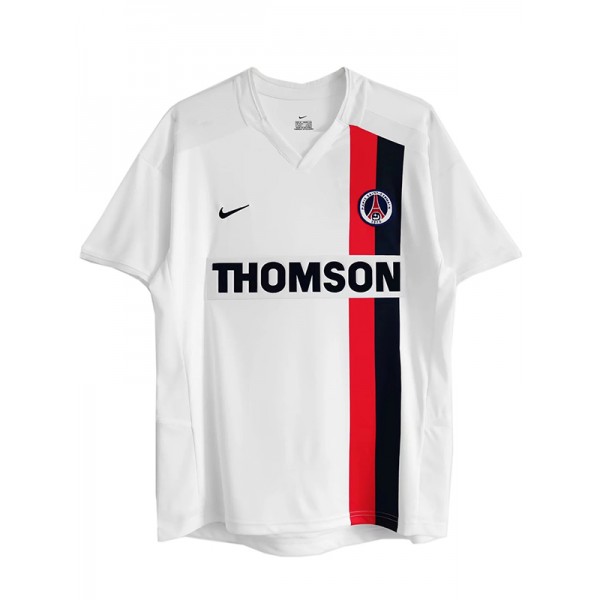 Paris Saint Germain trasferta maglia retrò da calcio da del Seconda maglia da calcio sportiva da uomo con divisa vintage 2002-2003